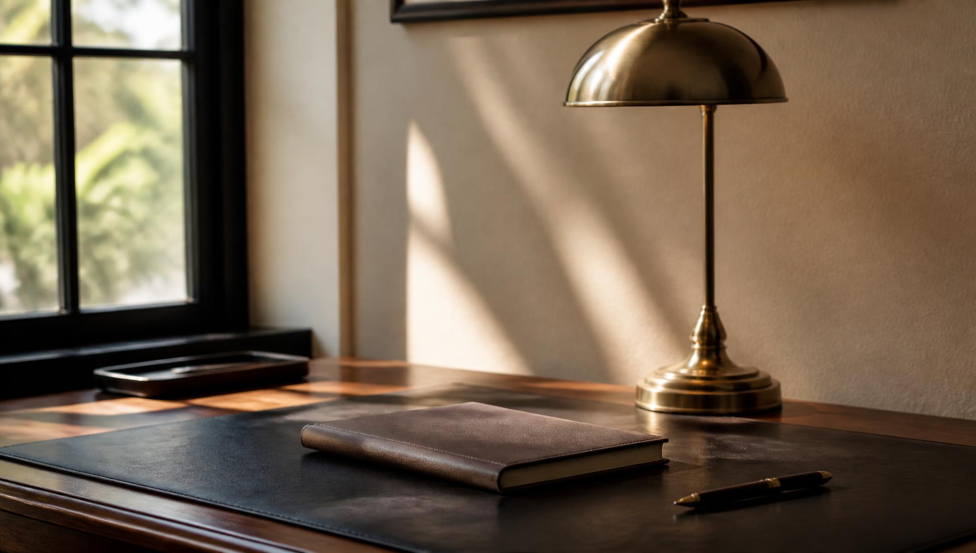 Notities op een bureau