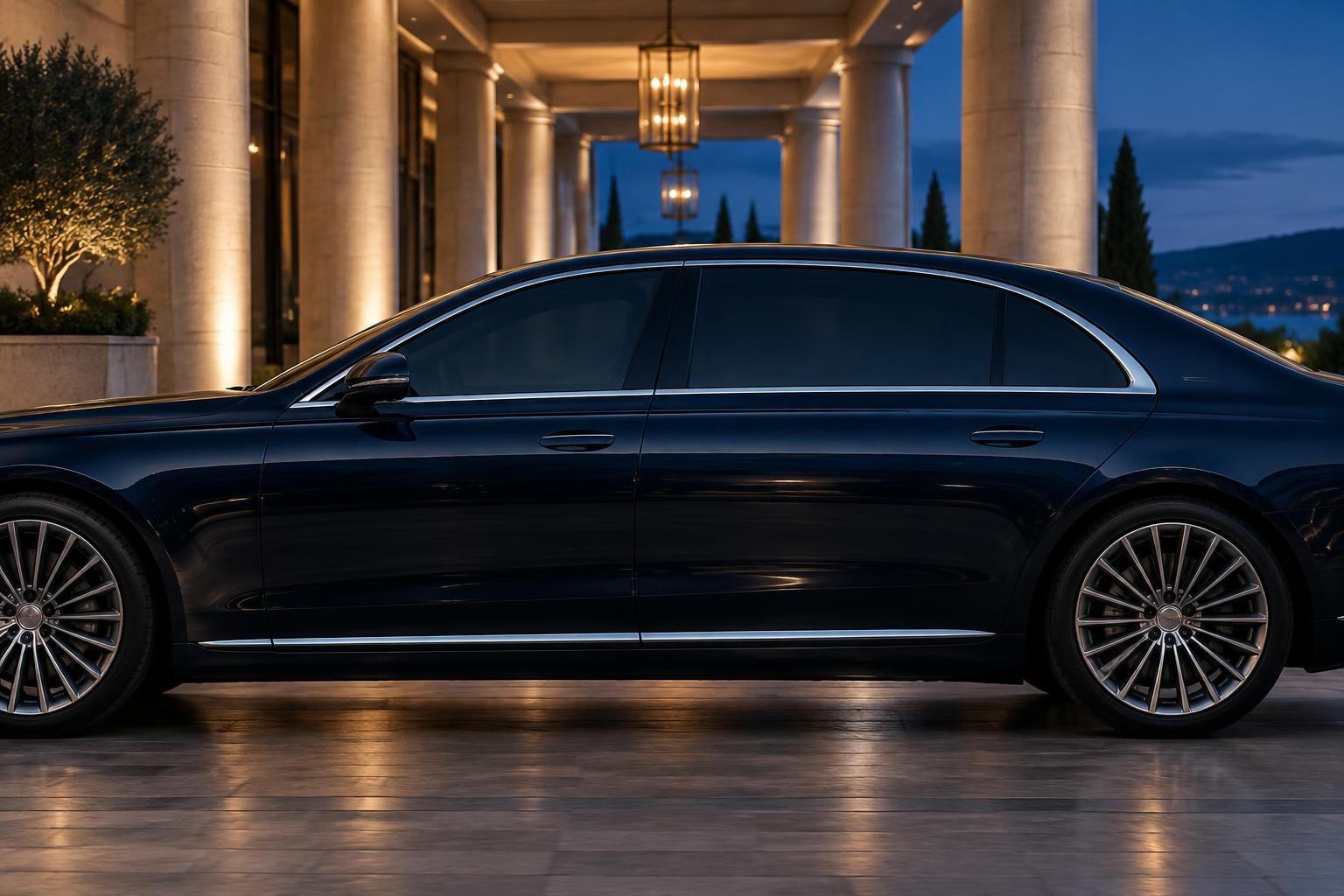 Representatieve auto voor VIP- en directievervoer